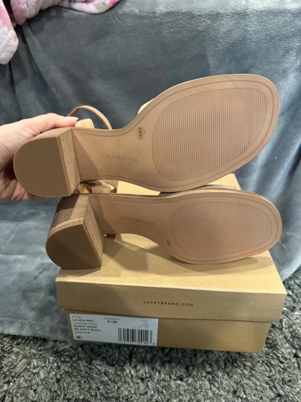 Lucky Brand Solinio sandals‎ NIB size 8.5